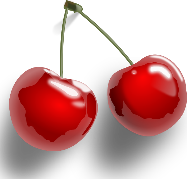 Cherries clip art - vector clip art online, royalty free & public ...