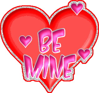 Be mine red big heart