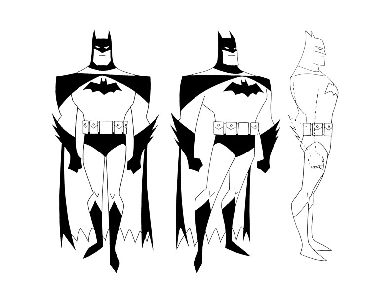 2D Animation: Batman Boards
