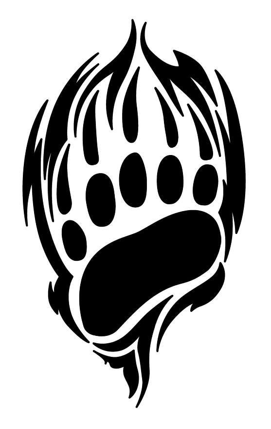 Bear Paw Tattoo Design For Women 1 Men And