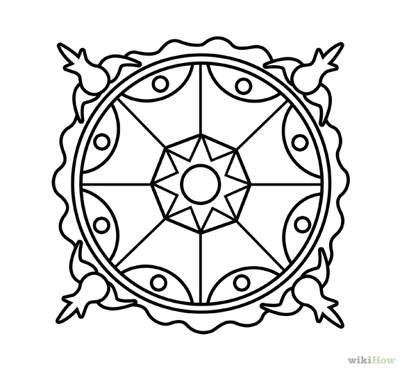 How to Draw a Mandala: 10 Steps - wikiHow - ClipArt Best - ClipArt ...