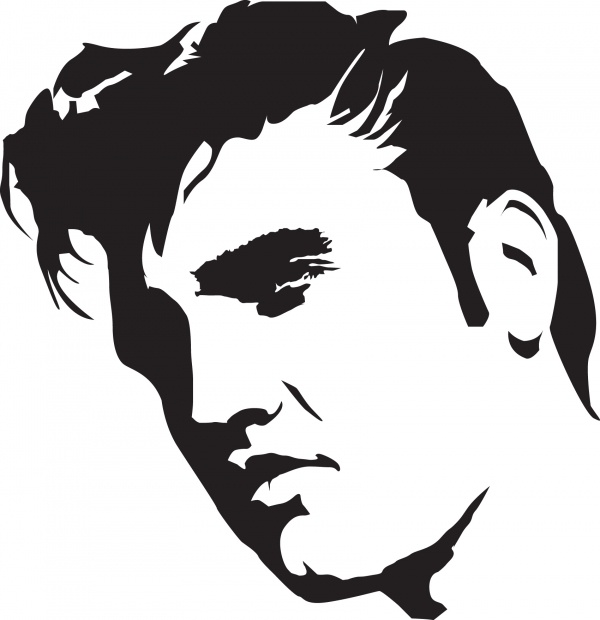 Elvis Presley stencil template | stencil template - ClipArt Best ...