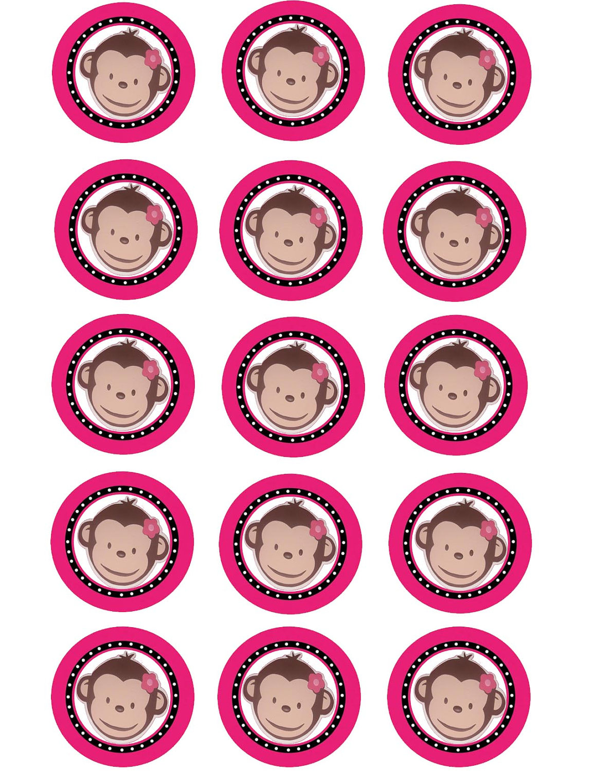 Girly Monkey Clip Art | Clipart Panda - Free Clipart Images