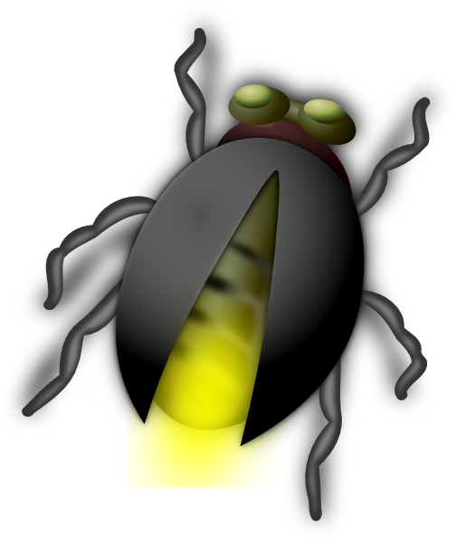 Lightning Bug Buddy clip art - vector clip art online, royalty ...