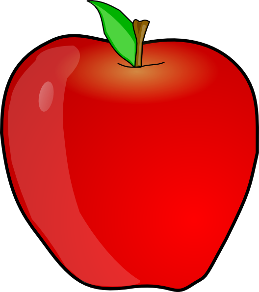 Another Apple clip art - vector clip art online, royalty free ...