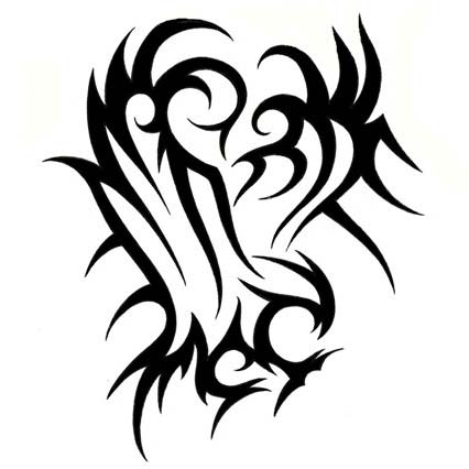 Very Nice Tribal Eagle Tattoo Design | Tattoobite.com