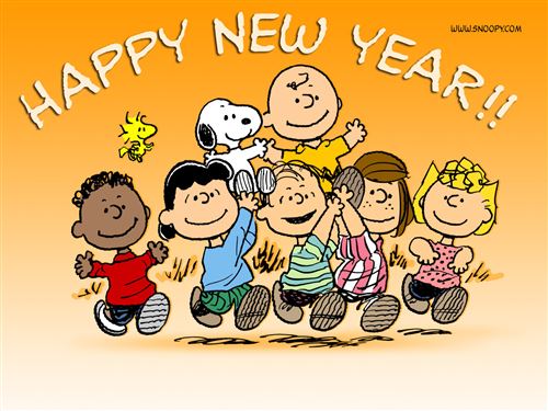 Lovely Happy New Year Charlie Brown 2015