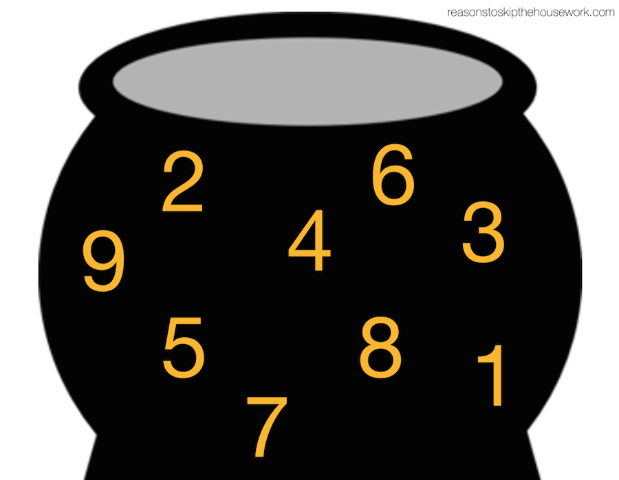 Pot of Gold Number Recognition - Reasons To Skip The Housework
