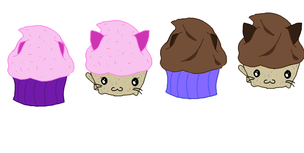 custom Cupcake Kittens by thymasterphantomhive on deviantART