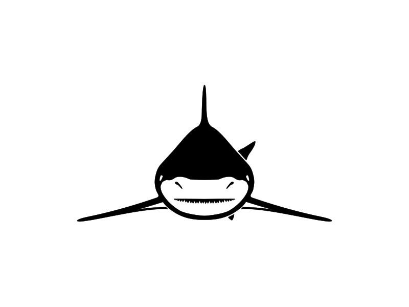 Dribbble - Shark GIF [Reuploaded] by Read Frost