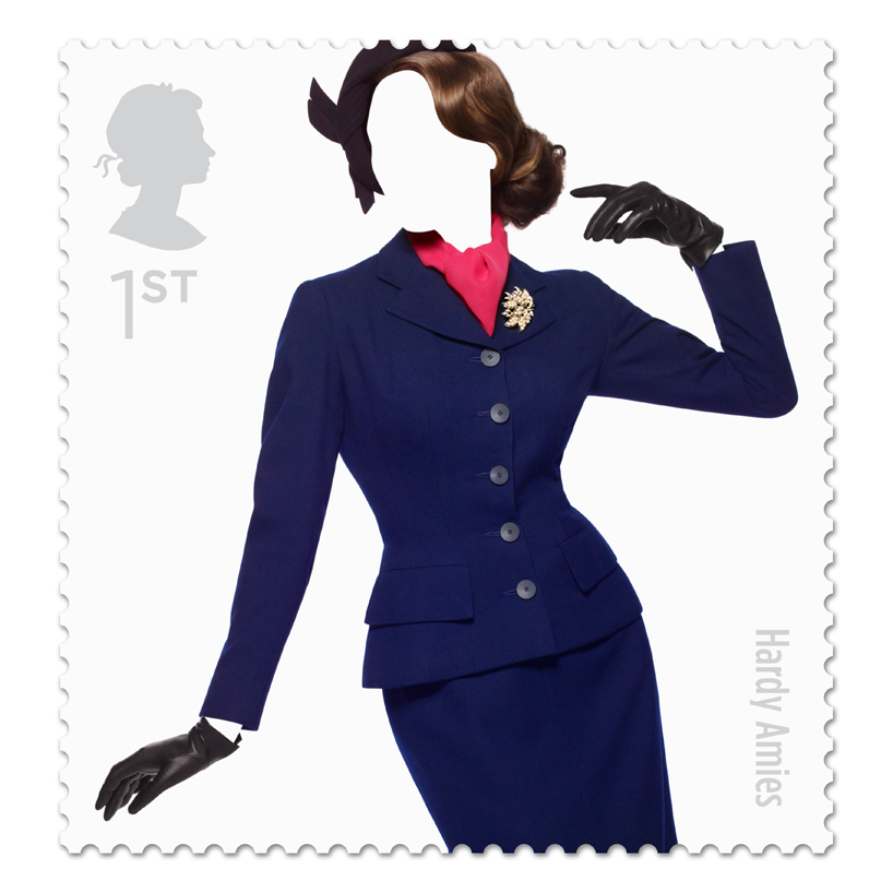 johnson banks: great british fashion stamps