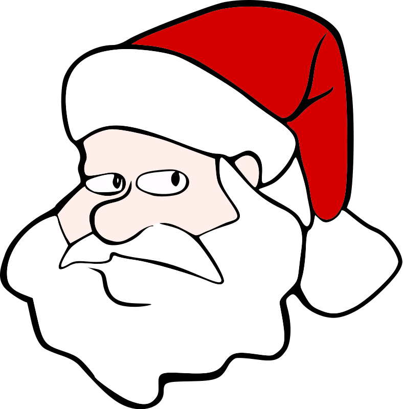 Red Santa Claus Hat Clip Art Download