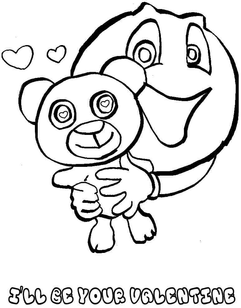 valentine coloring pages for boys - photo #19