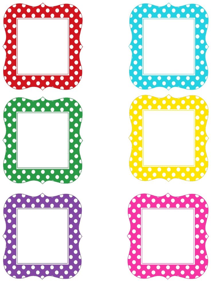 free clip art polka dot borders - photo #21