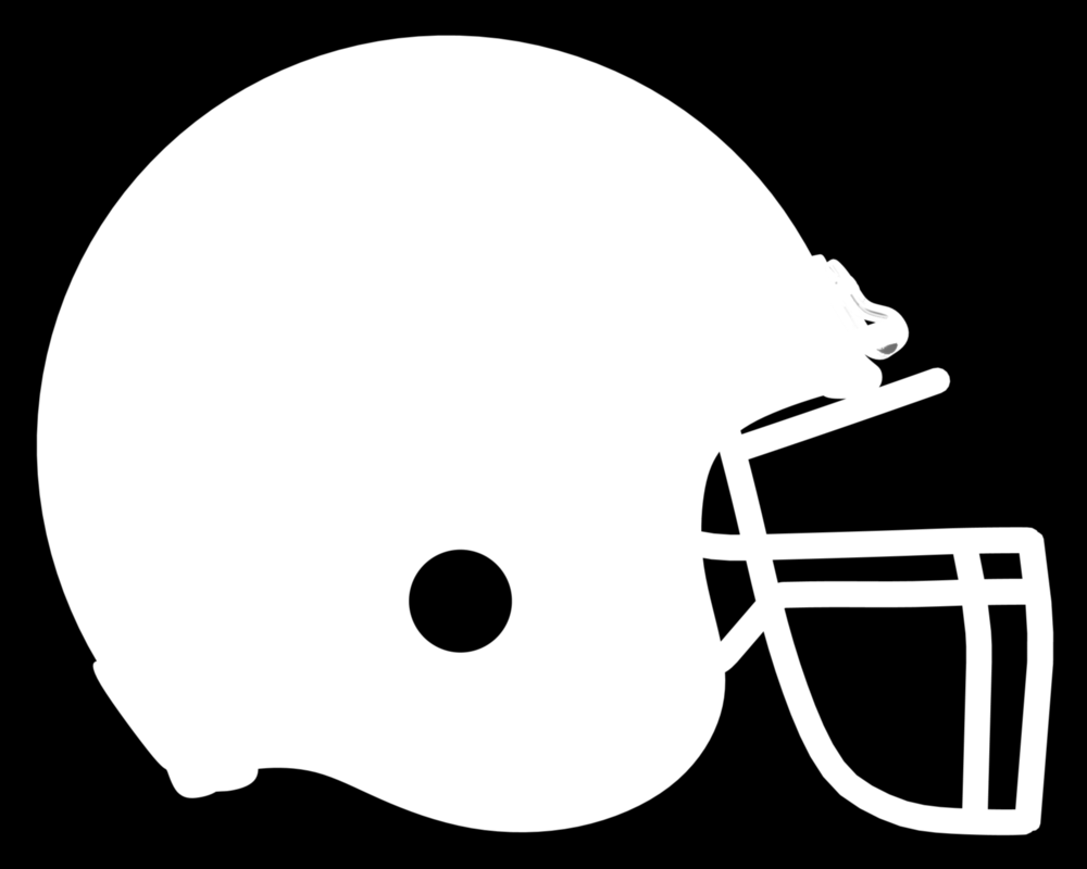 American Football Helmet Stencil - ClipArt Best