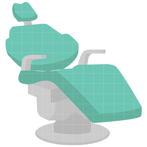 Dental Chair Clip Art - Quarter Clipart