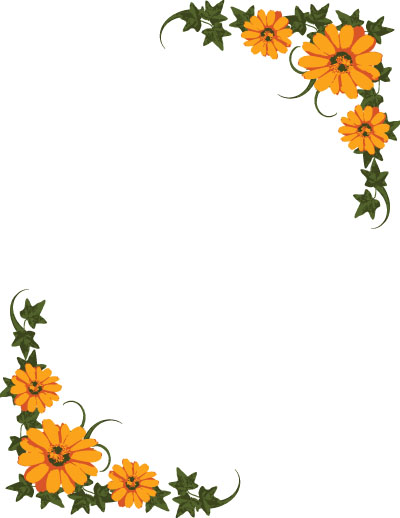 microsoft clipart flower border - photo #32