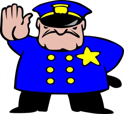 Police Man clip art Vector clip art - Free vector for free download