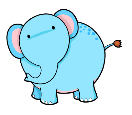 Baby Elephant Cartoon | lol-rofl.com