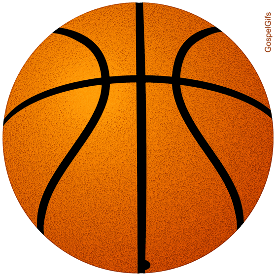 Christian Clip Art Graphic: Basketball