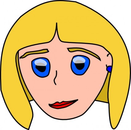 Cartoon Girl Face Clip Art - ClipArt Best