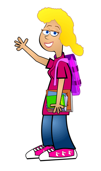 Female College Student Clipart | Clipart Panda - Free Clipart Images