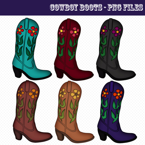 Popular items for western clip art on Etsy