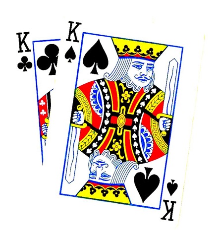 Poker Hands Clip Art - Pocket Kings | The Online Poker Guy
