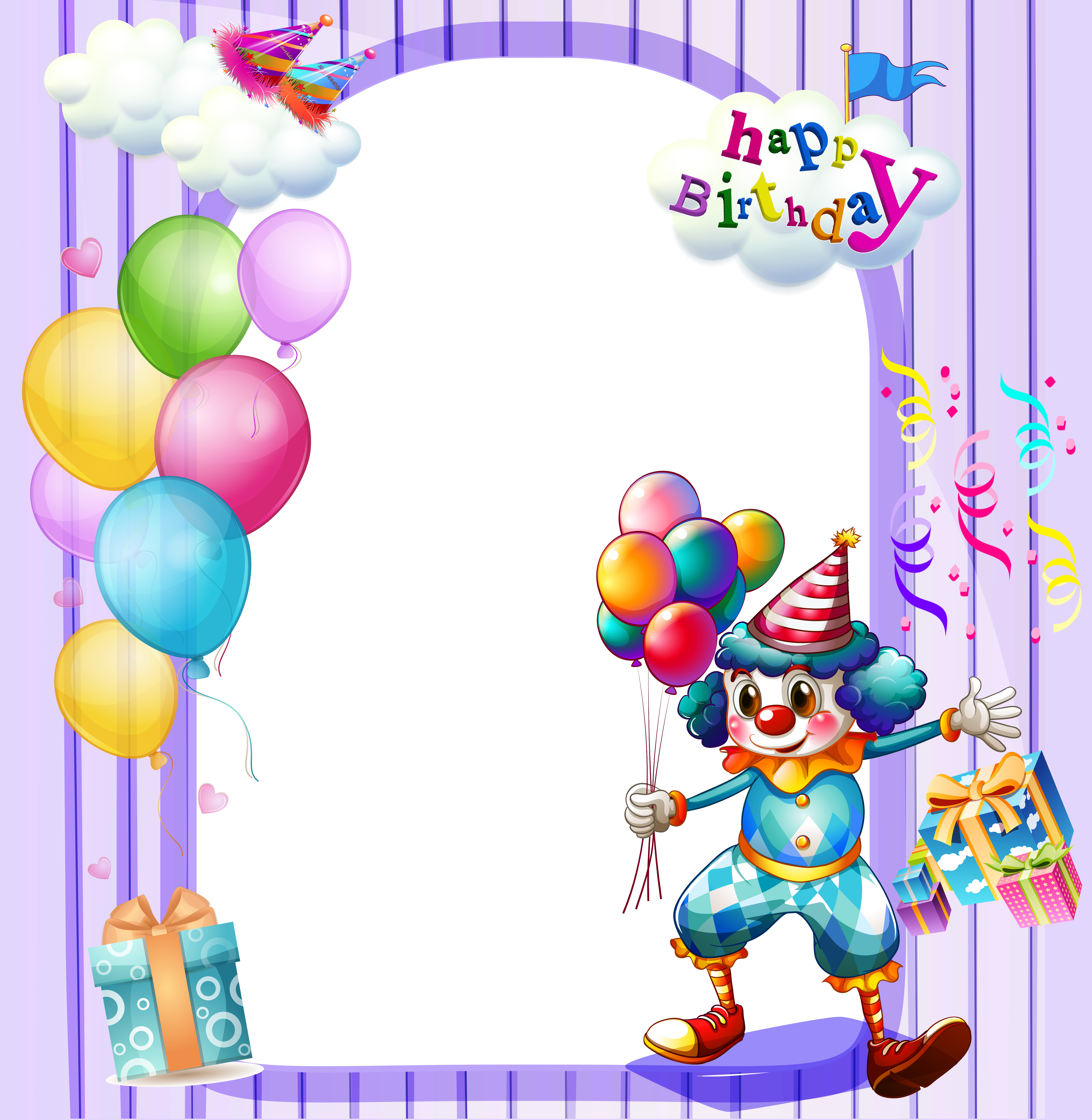 free clipart birthday frames - photo #32