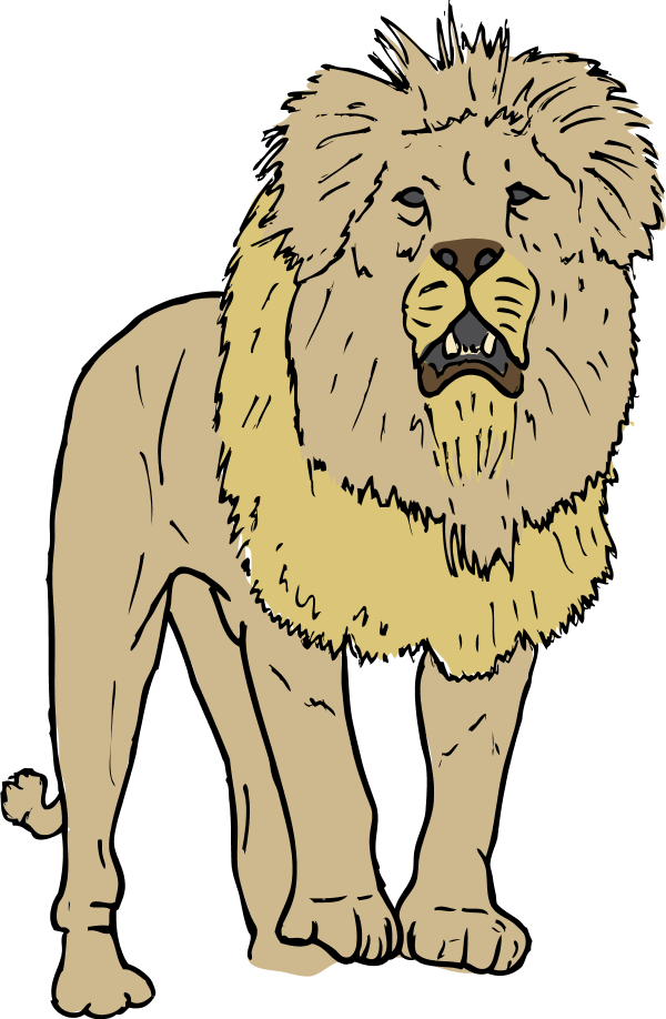 Lion - vector Clip Art