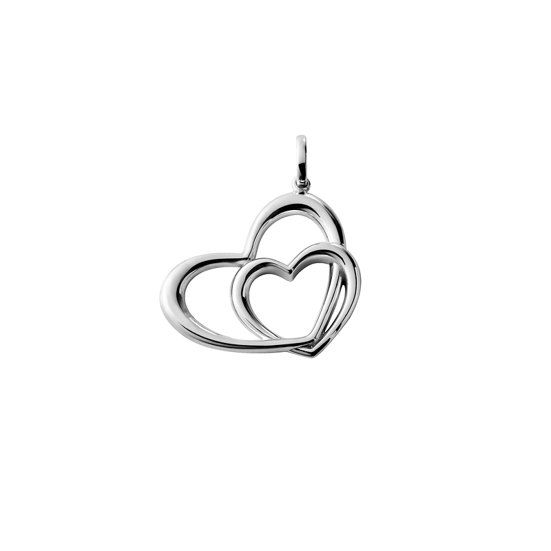 Sterling Silver Jewelry • "two hearts that beat as one" • linked