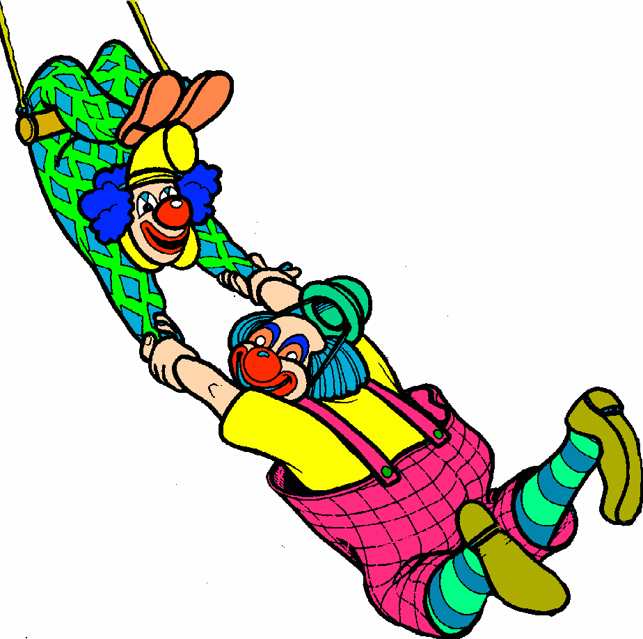 Images For > Birthday Clown Clipart