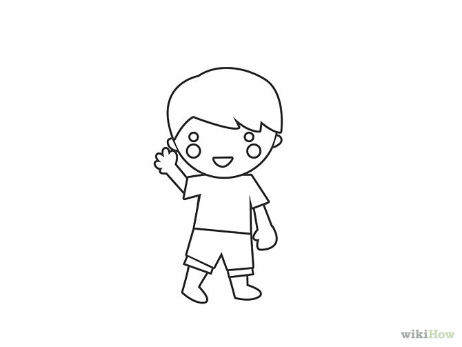 How to Draw a Boy: 14 Steps (with Pictures) - wikiHow