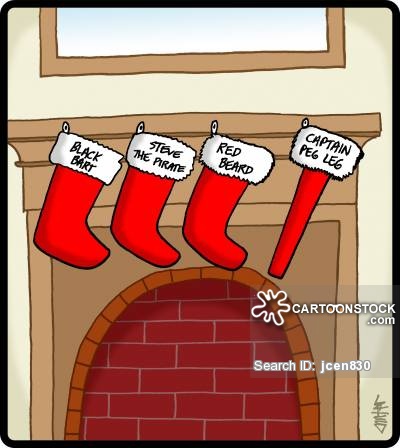 Stockings Cartoons and Comics - funny pictures from CartoonStock