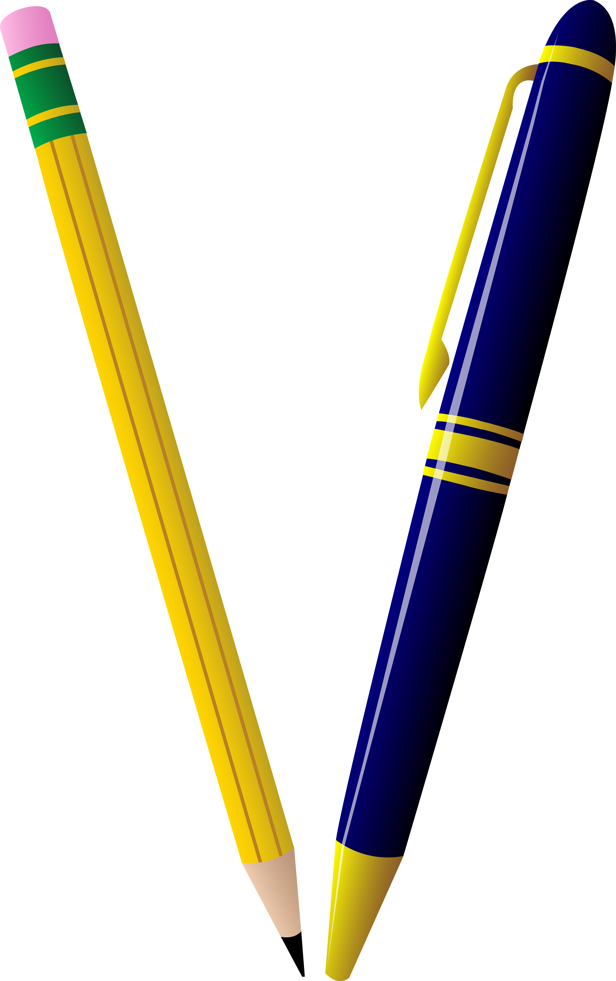 Pen And Pencil - ClipArt Best