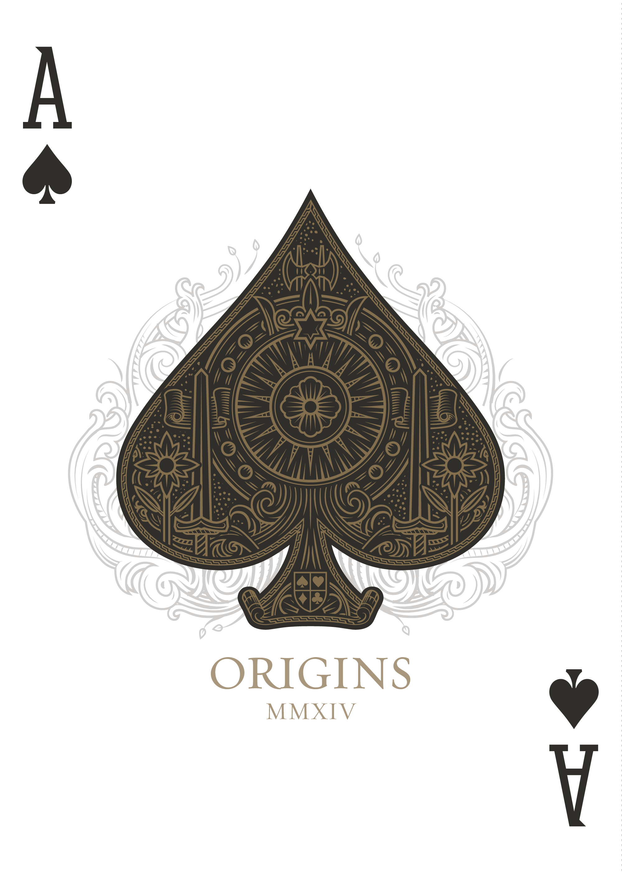 Ace of Spades | Origins Playing Cards
