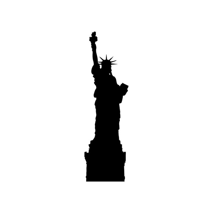 statue of liberty silhouette - Google Search | Tattoos | Pinterest