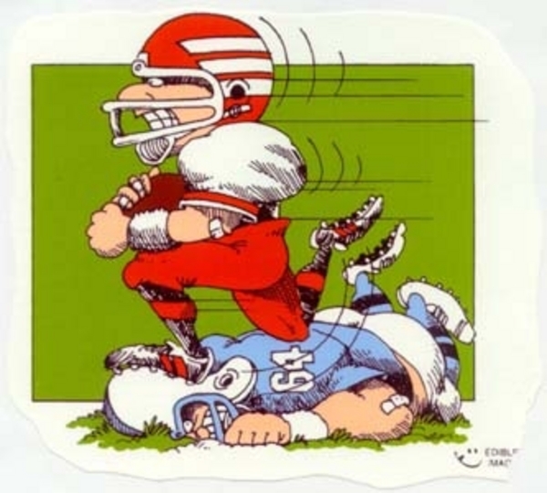 football caricatures clipart - photo #40