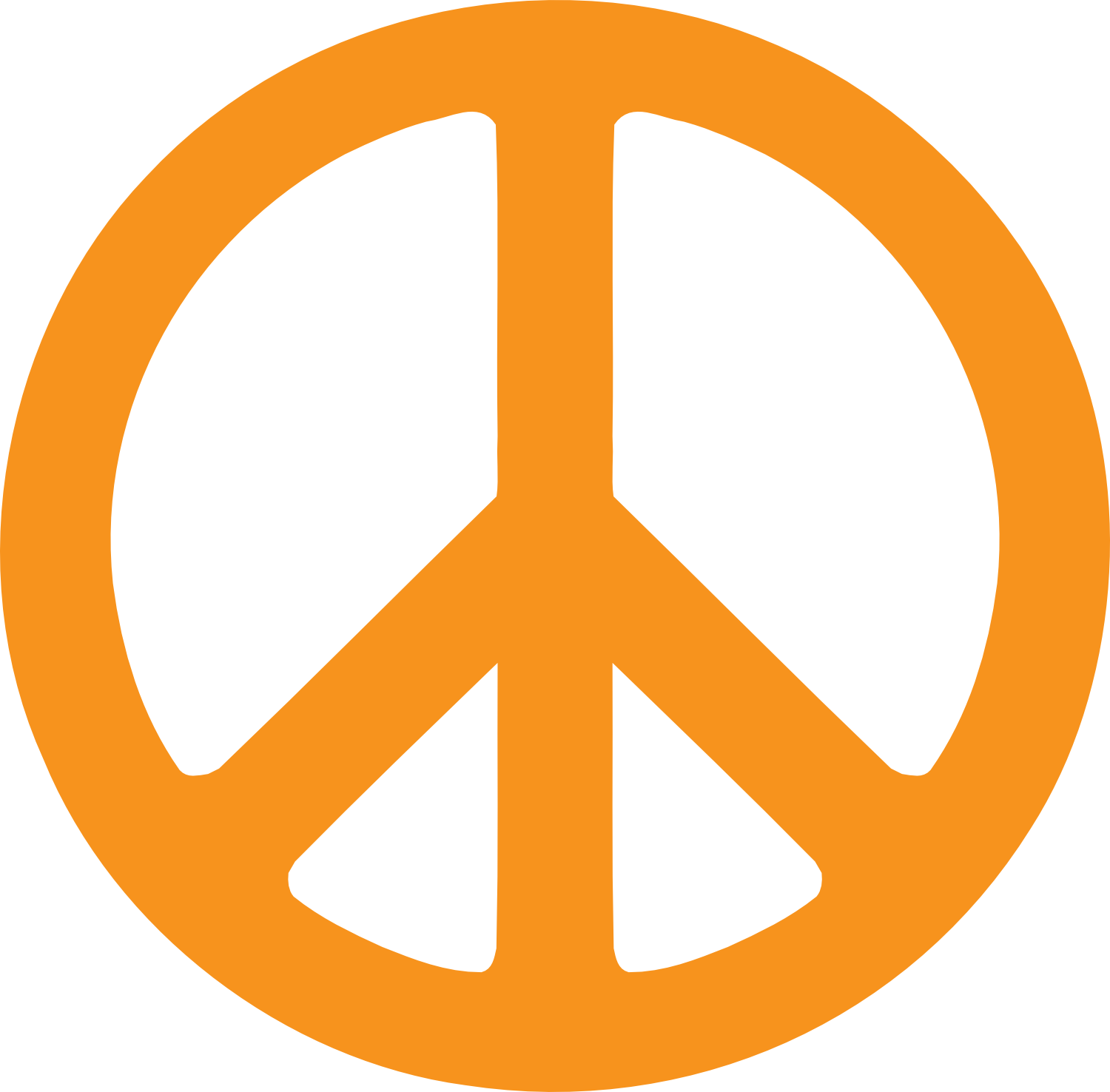 Peace Sign Templates Clipart Best