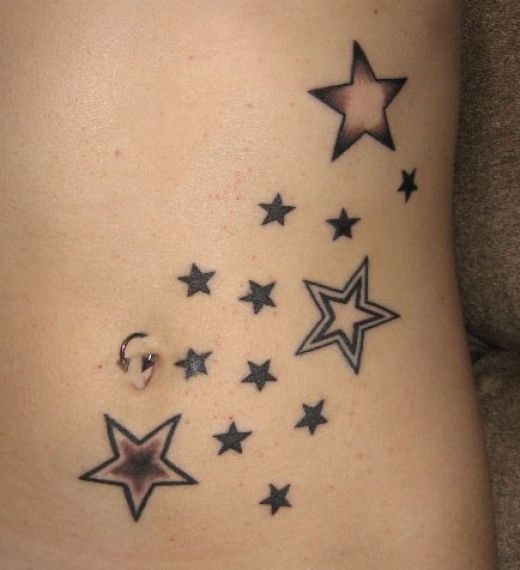 Meaning of Star Tattoos & Star Tattoo Pictures