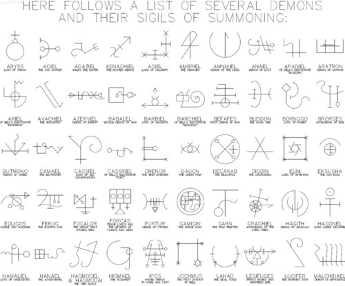 Masonic, Satanic, Magic, Summoning / Not to be use, just for ...