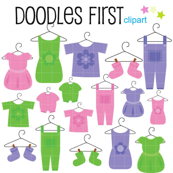 baby clothes clipart free - photo #17