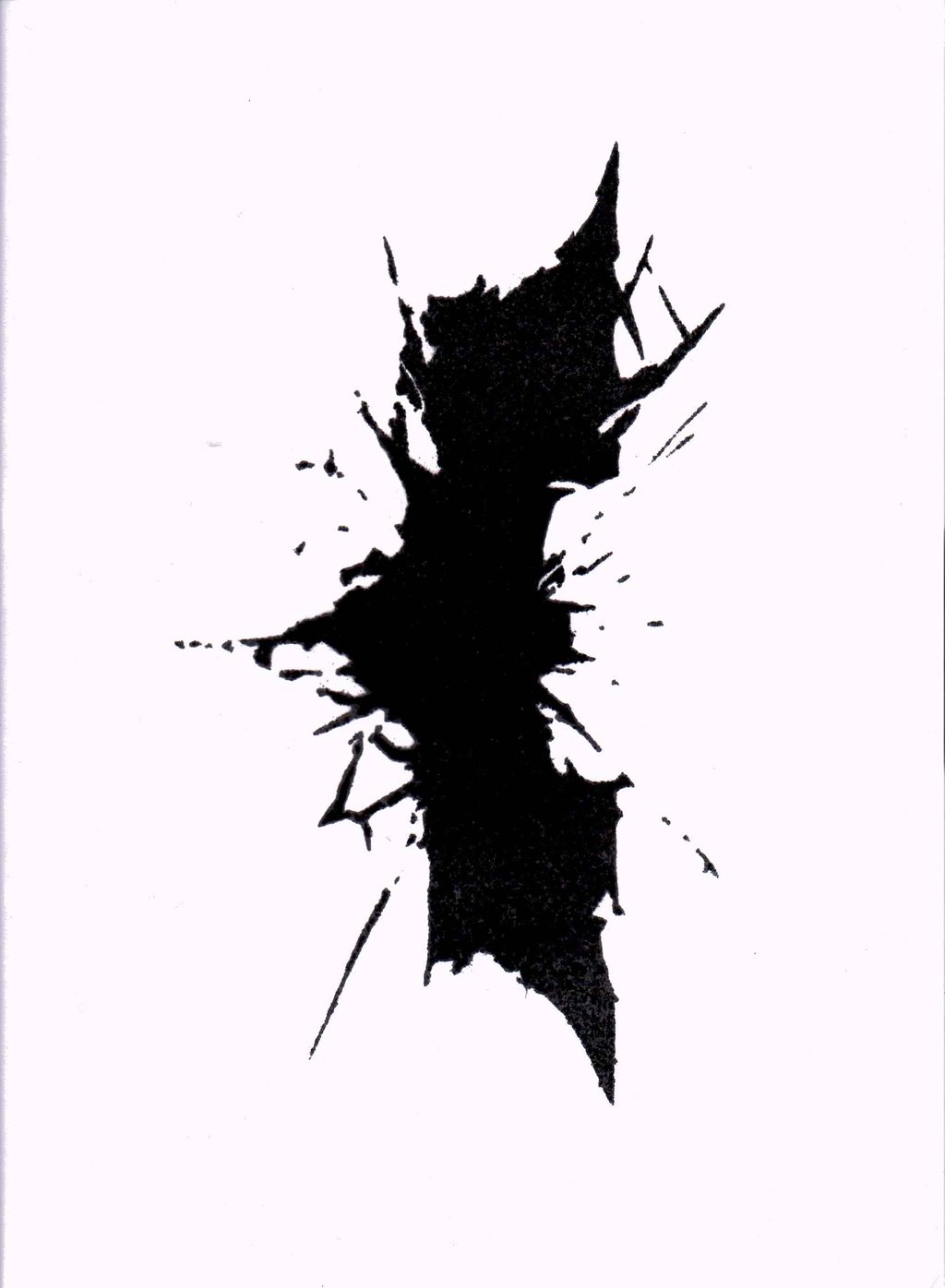 Images For > Black And White Joker Stencil