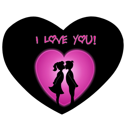 i-love-you-heart-shaped- ...