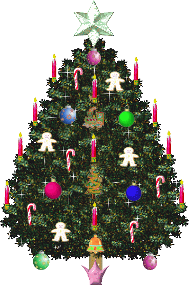 clip art animated christmas tree - photo #40