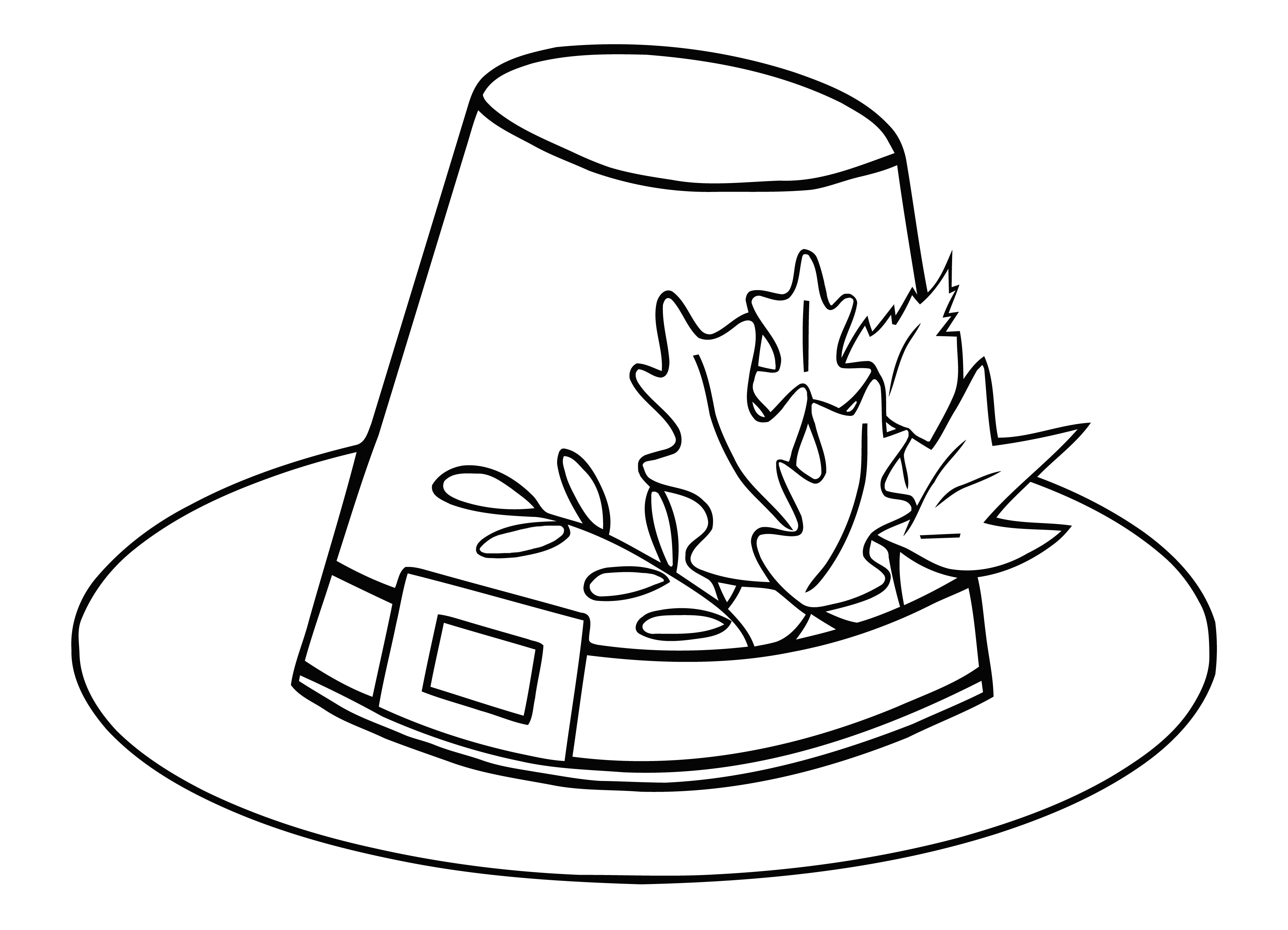 Trends For > Clipart Top Hat Outline