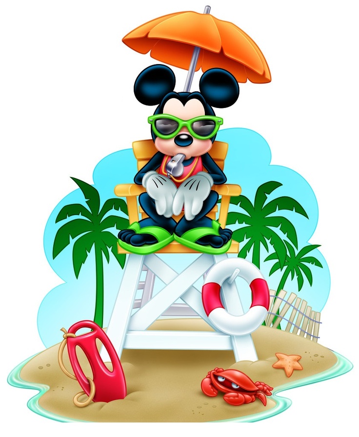 Disney Renders - Mickey lifeguard | Lifeguard | Pinterest