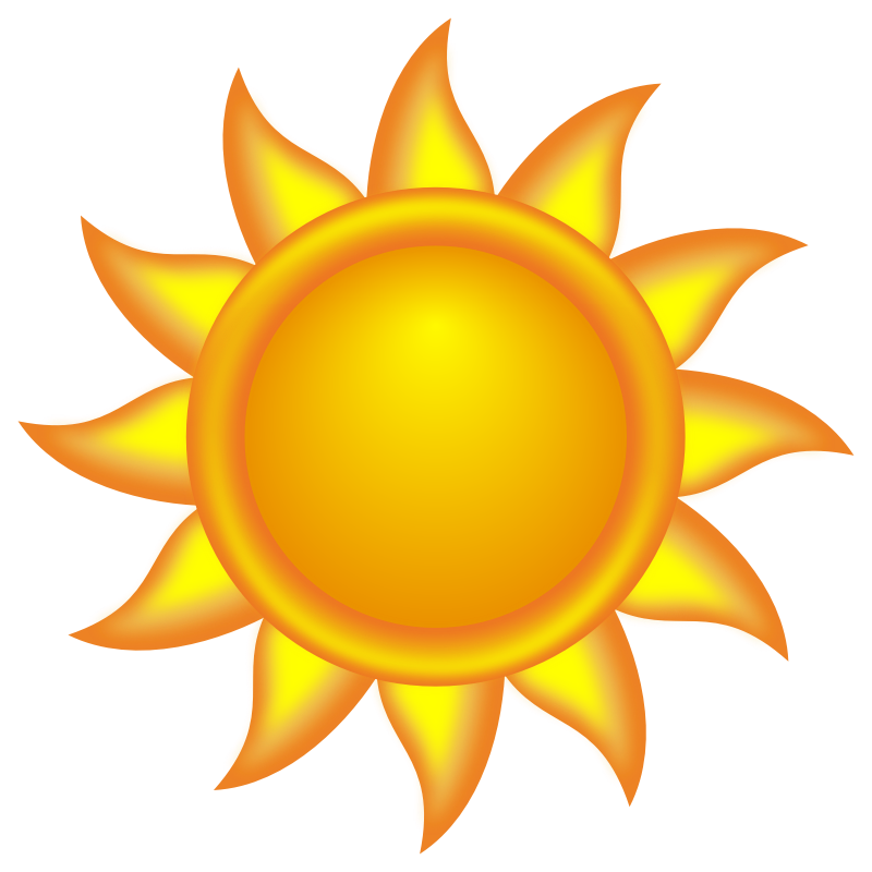 Clipart - Decorative Sun