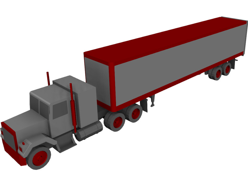 Mack Truck 3D Model Download | 3D CAD Browser