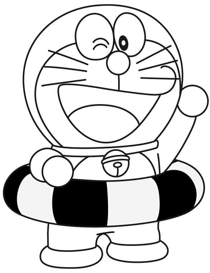 Free Printable Doraemon Coloring Pages | HM Coloring Pages